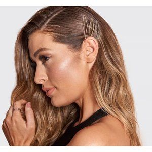 NEW Kitsch Long Diamond Metal Bobby Pins - 3 piece set